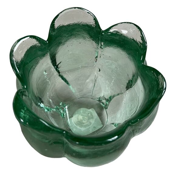 Knobler International Recycled Glass Candle Holder - Picture 2 of 4